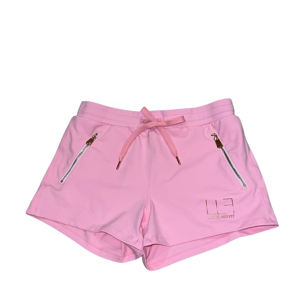 EVERYDAY FITNESS ROSA LOW-WAIST TRAINING SHORTS - ROSE PINK